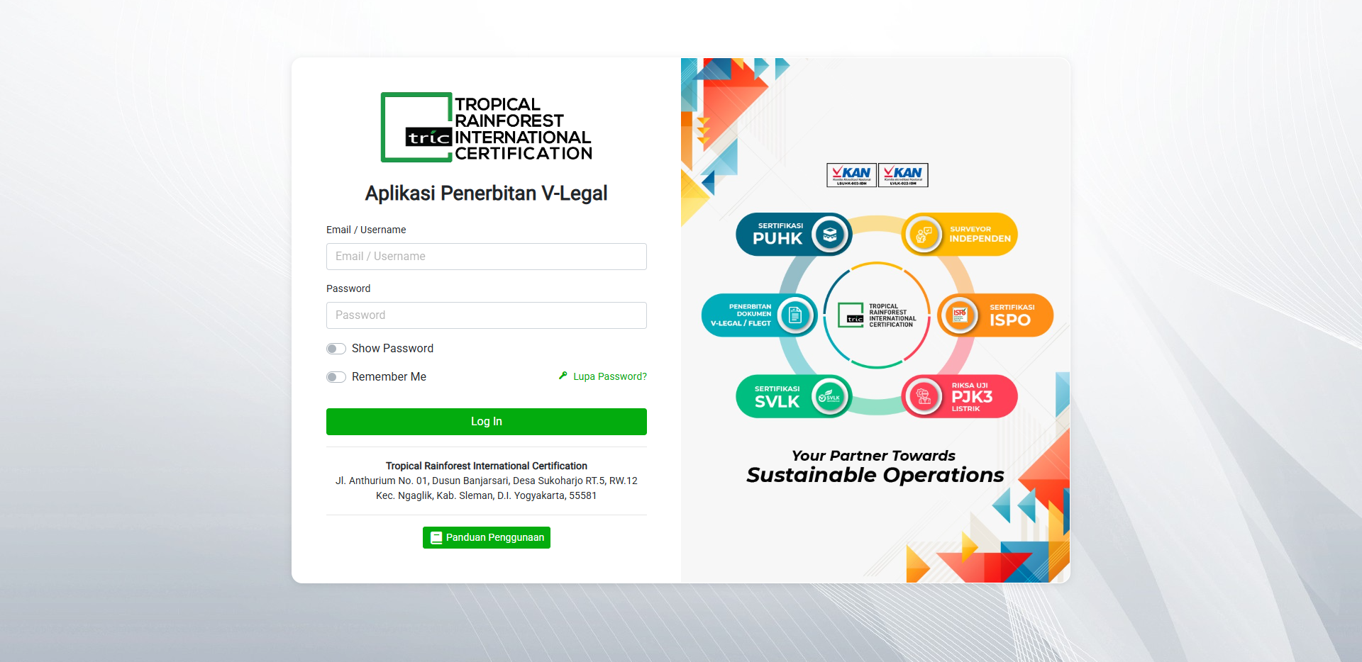 APLIKASI PENERBITAN V-LEGAL